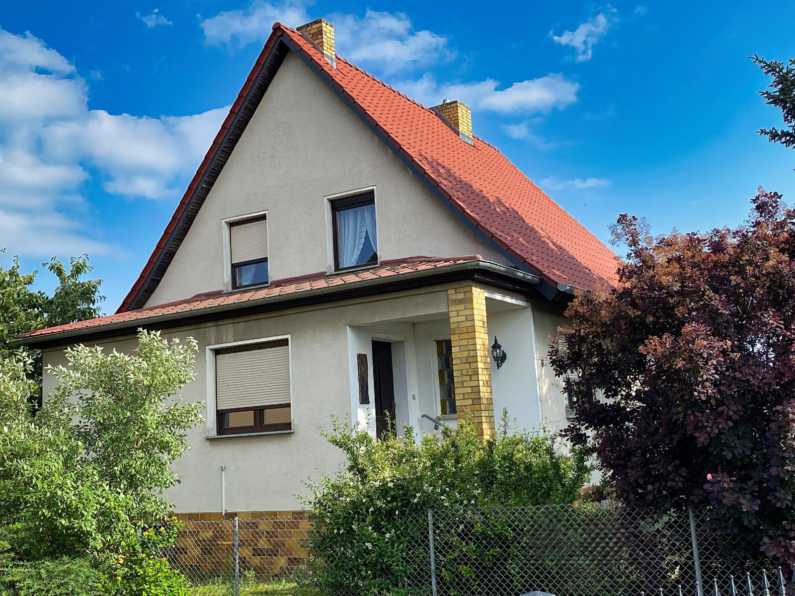 Einfamilienhaus Seitenansicht