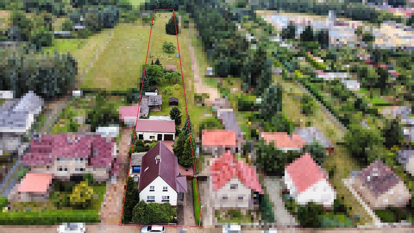 Verkauf in 04916 Herzberg; Charmantes Einfamilienhaus mit Stil, Garage und sehr großem Grundstück