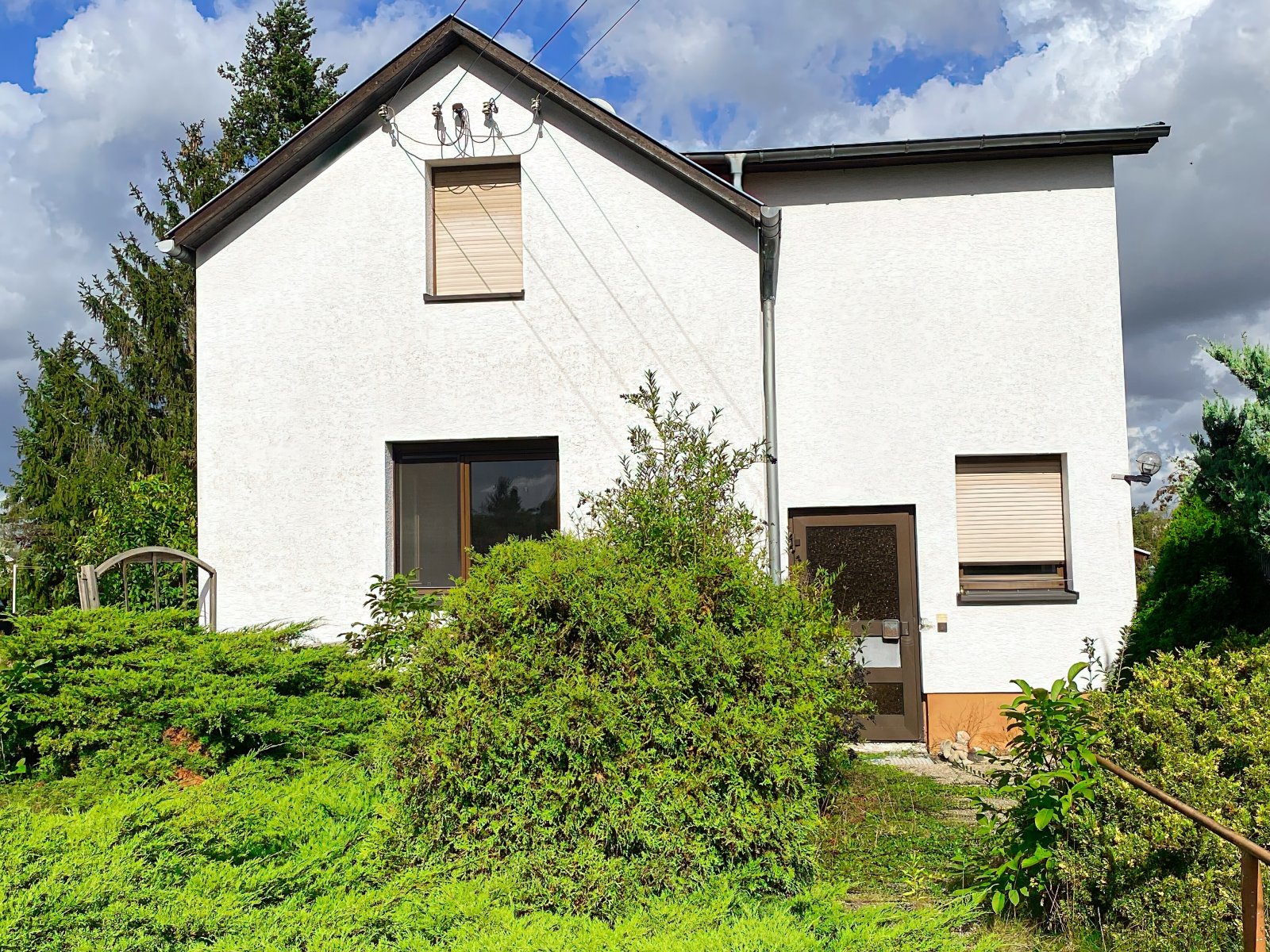 Einfamilienhaus mit Hauseingang